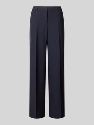 Spodnie materiałowe z szerokimi nogawkami i zaprasowanymi kantami Shop The Look MANNEQUINE