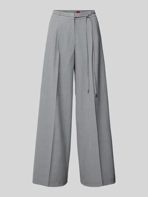 Weite Hose mit Viskose-Anteil Modell 'HAMINDE' Shop The Look MANNEQUINE