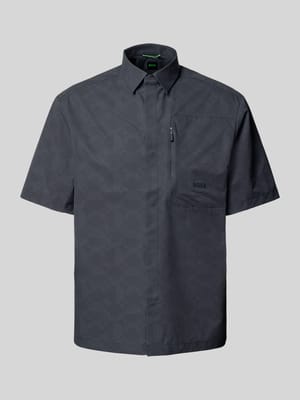 Vrijetijdsoverhemd met knoopsluiting, model 'Bechno' Shop The Look MANNEQUINE