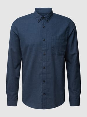 Freizeithemd mit Button-Down-Kragen Modell 'Trostol' Shop The Look MANNEQUINE