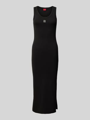 Midikleid mit Label-Stitching Modell 'Nalimera' Shop The Look MANNEQUINE