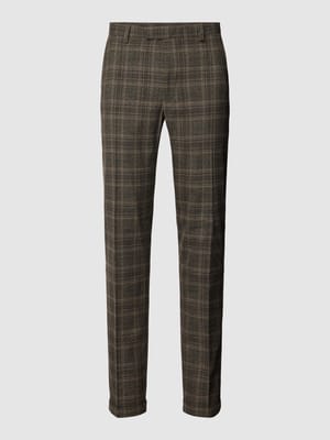 Anzughose mit Glencheck-Muster Shop The Look MANNEQUINE