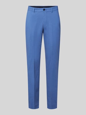 Slim fit pantalon met viscose Shop The Look MANNEQUINE