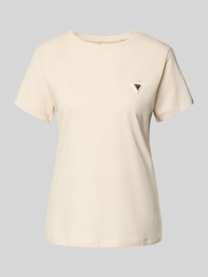 regular fit T-shirt met logo-applicatie model 'Colette' Shop The Look MANNEQUINE