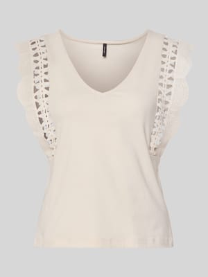 Regular Fit Top aus reiner Baumwolle Modell 'GABBY' Shop The Look MANNEQUINE