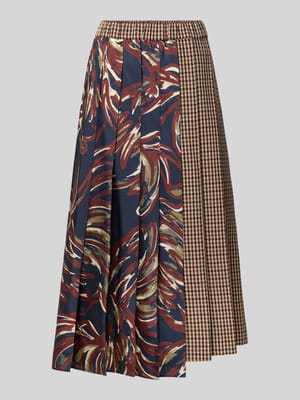 Spódnica midi z mieszanki żywej wełny model ‘FANALE’ Shop The Look MANNEQUINE