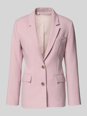 Regular Fit Longblazer mit Reverskragen Modell 'RITA' Shop The Look MANNEQUINE
