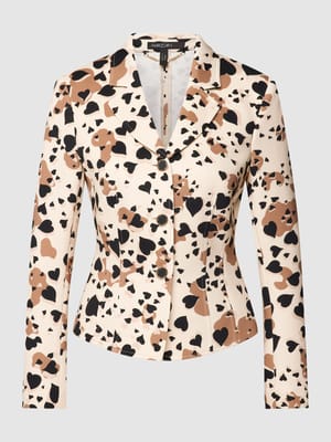 Blazer met all-over print Shop The Look MANNEQUINE