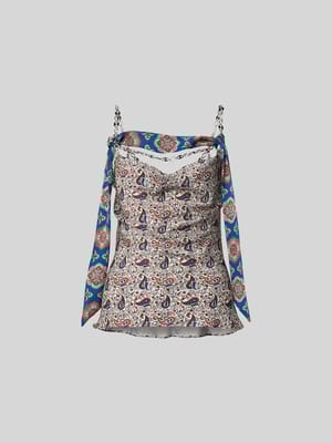 Top mit Ketten-Detail Shop The Look MANNEQUINE