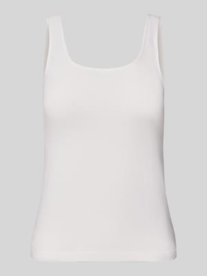 Slim Fit Tanktop mit Rundhalsausschnitt Shop The Look MANNEQUINE