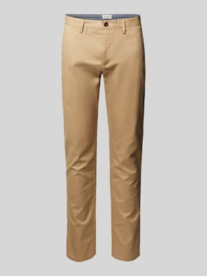 Slim fit chino met steekzakken Shop The Look MANNEQUINE