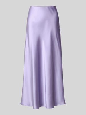 Midirok van satijn model 'Fabiola' Shop The Look MANNEQUINE