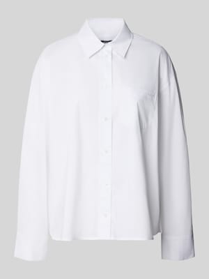 Overhemdblouse met knoopsluiting, model 'Bibi' Shop The Look MANNEQUINE