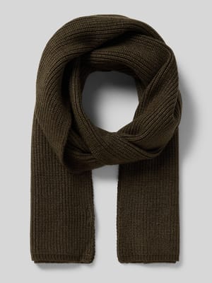 Szal o grubym ściegu z mieszanki wiskozy model ‘GALINE RACHELLE’ Shop The Look MANNEQUINE