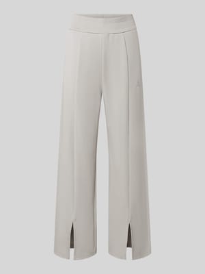 Straight Fit Sweatpants aus elastischem Viskose-Mix Shop The Look MANNEQUINE