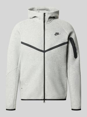 Regular Fit Sweatjacke aus Baumwoll-Mix  Shop The Look MANNEQUINE