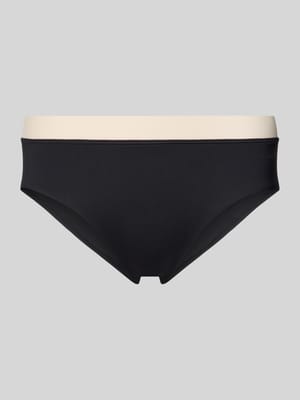 Bikini slip met labelopschrift model 'CONTRAST BINDING PANTY' Shop The Look MANNEQUINE