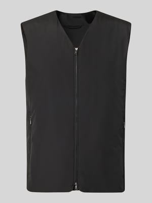 Regular Fit Weste mit V-Ausschnitt Modell 'Marve' Shop The Look MANNEQUINE