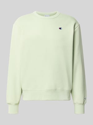 Sweatshirt mit Label-Details Shop The Look MANNEQUINE