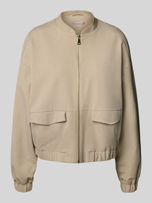 Blazer met viscose en klepzakken Shop The Look MANNEQUINE