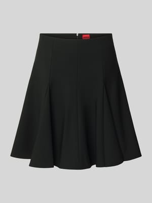 Spódnica mini z dodatkiem wiskozy model ‘REJULI’ Shop The Look MANNEQUINE