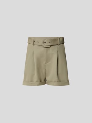 Chino-Shorts mit Gürtel Shop The Look MANNEQUINE