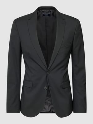 Slim Fit 2-Knopf-Sakko mit Pattentaschen Shop The Look MANNEQUINE