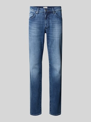 Slim fit jeans met 5-pocketmodel, model 'Chuck' Shop The Look MANNEQUINE
