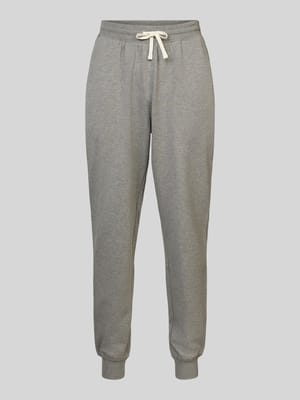 Sweatpants met elastische band, model ‘TERRY’ Shop The Look MANNEQUINE