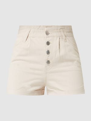 Shorts mit elastischem Bund Shop The Look MANNEQUINE
