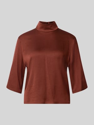 Regular Fit Bluse mit Stehkragen Modell 'Aletia' Shop The Look MANNEQUINE