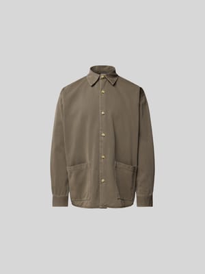 Freizeithemd mit Knopfleiste Shop The Look MANNEQUINE