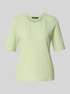 Koszulka T-shirt z fakturą, krój regular fit Shop The Look MANNEQUINE