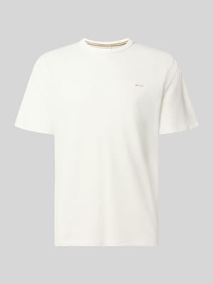 Regular Fit T-Shirt aus Baumwoll-Mix Modell 'Alves' Shop The Look MANNEQUINE
