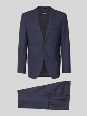 Anzug mit Reverskragen und Bügelfalten Shop The Look MANNEQUINE