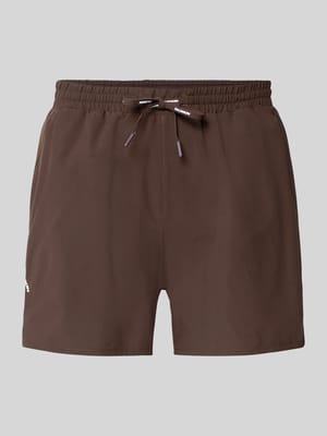 Shorts mit elastischem Bund und Eingrifftaschen Shop The Look MANNEQUINE