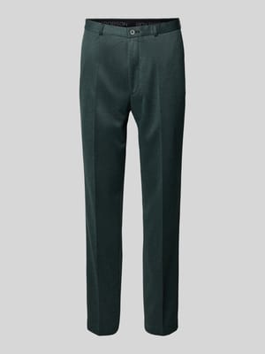 Pantalon met persplooien en achterzakken Shop The Look MANNEQUINE