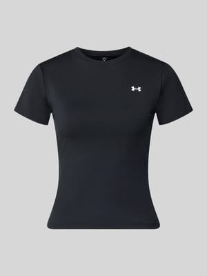 T-Shirt mit Rundhalsausschnitt und Logo Shop The Look MANNEQUINE