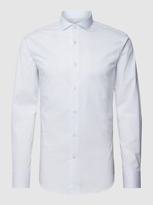 Slim Fit Business-Hemd mit Haifischkragen Modell 'FARRELL' Shop The Look MANNEQUINE