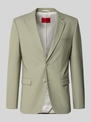Super Slim Fit Anzugsakko aus Woll-Mix Modell 'ARTI' Shop The Look MANNEQUINE
