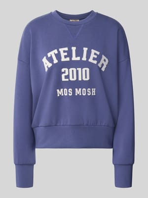Relaxed Fit Sweatshirt aus Viskose-Mix Modell 'Nima' Shop The Look MANNEQUINE