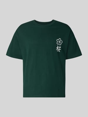 Relaxed Fit T-Shirt aus reiner Baumwolle Modell "DYLAN" Shop The Look MANNEQUINE