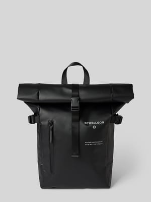 Plecak z nadrukiem z logo model ‘stockwell’ Shop The Look MANNEQUINE
