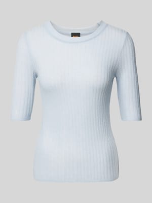 Strickpullover mit 1/2-Arm Modell 'Fennina' Shop The Look MANNEQUINE