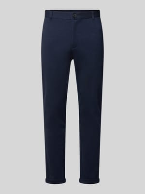 Hose o kroju slim fit z dodatkiem wiskozy w skróconym kroju Shop The Look MANNEQUINE