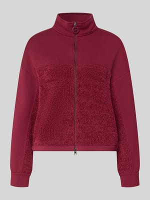 Bluza rozpinana o kroju regular fit z obszyciem z dzianiny Shop The Look MANNEQUINE