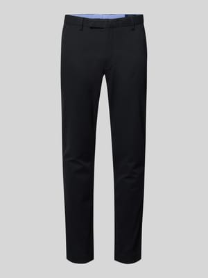 Slim Fit Chino aus Baumwoll-Mix Modell 'GREENWICH' Shop The Look MANNEQUINE