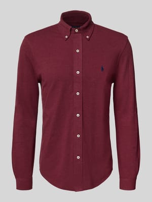 Regular Fit Freizeithemd mit Button-Down-Kragen Shop The Look MANNEQUINE