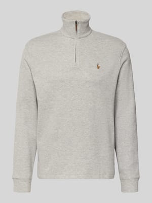 Troyer o kroju regular fit z czystej bawełny Shop The Look MANNEQUINE