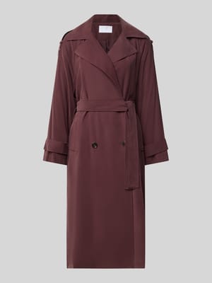 Regular Fit Trenchcoat aus Viskose-Mix Shop The Look MANNEQUINE
